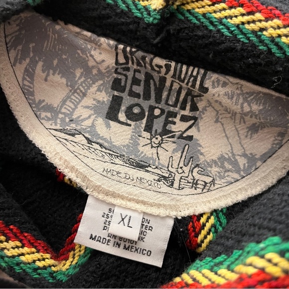 Original Baja Hoodie Del Mexican Orizaba men XL - Picture 8 of 8